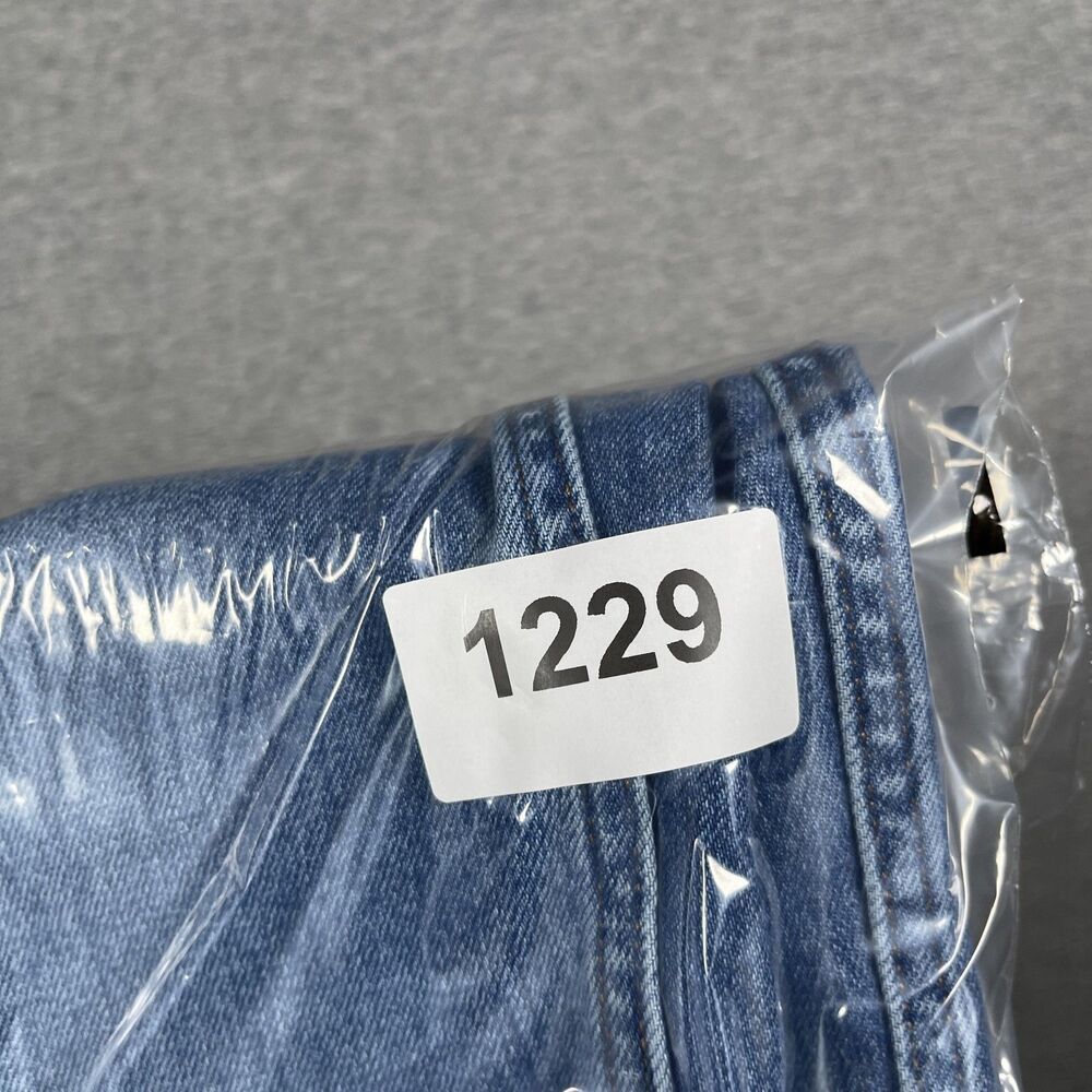 Denim Forum Jeans Womens 25 Blue The Arlo High Rise Straight 28L - Picture 10 of 10